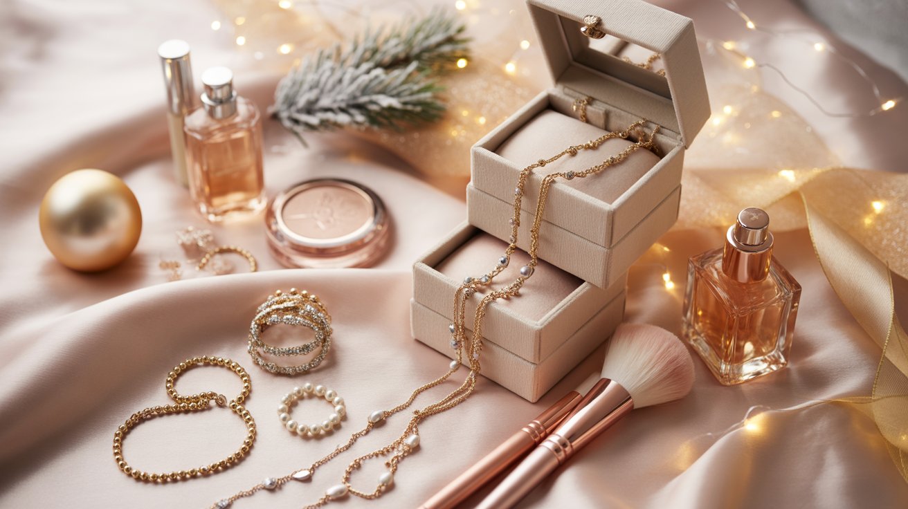 jewelry & beauty christmas gift guide that’s pure glam magic