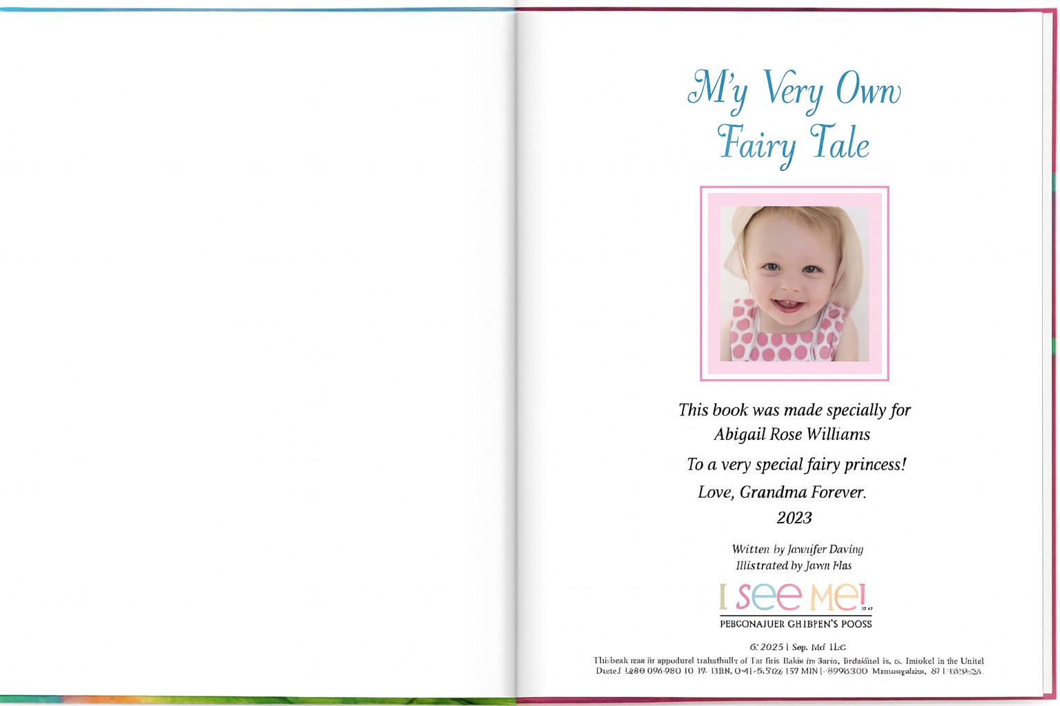my very own fairytale personalized children's story