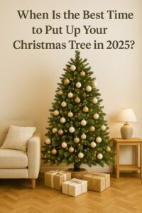when is the best time to put up your christmas tree in 2025