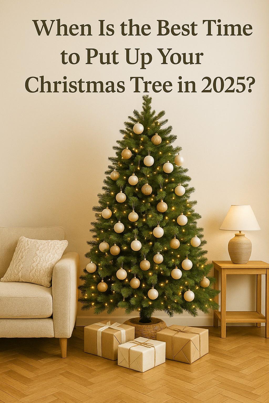 when is the best time to put up your christmas tree in 2025