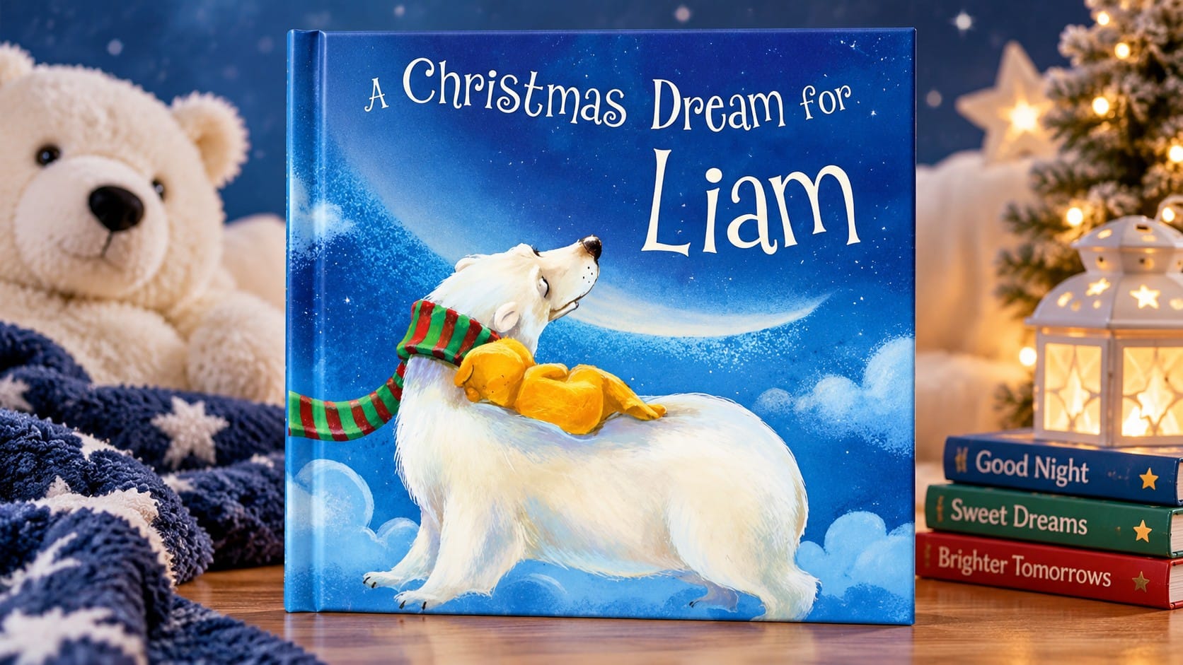 a christmas dream for me personalized hero