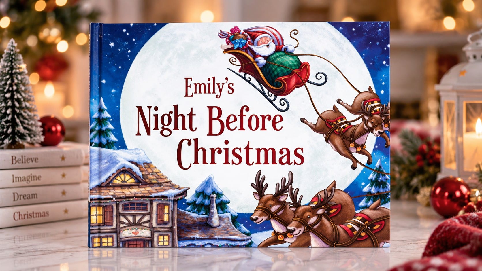 my night before christmas personalized hero