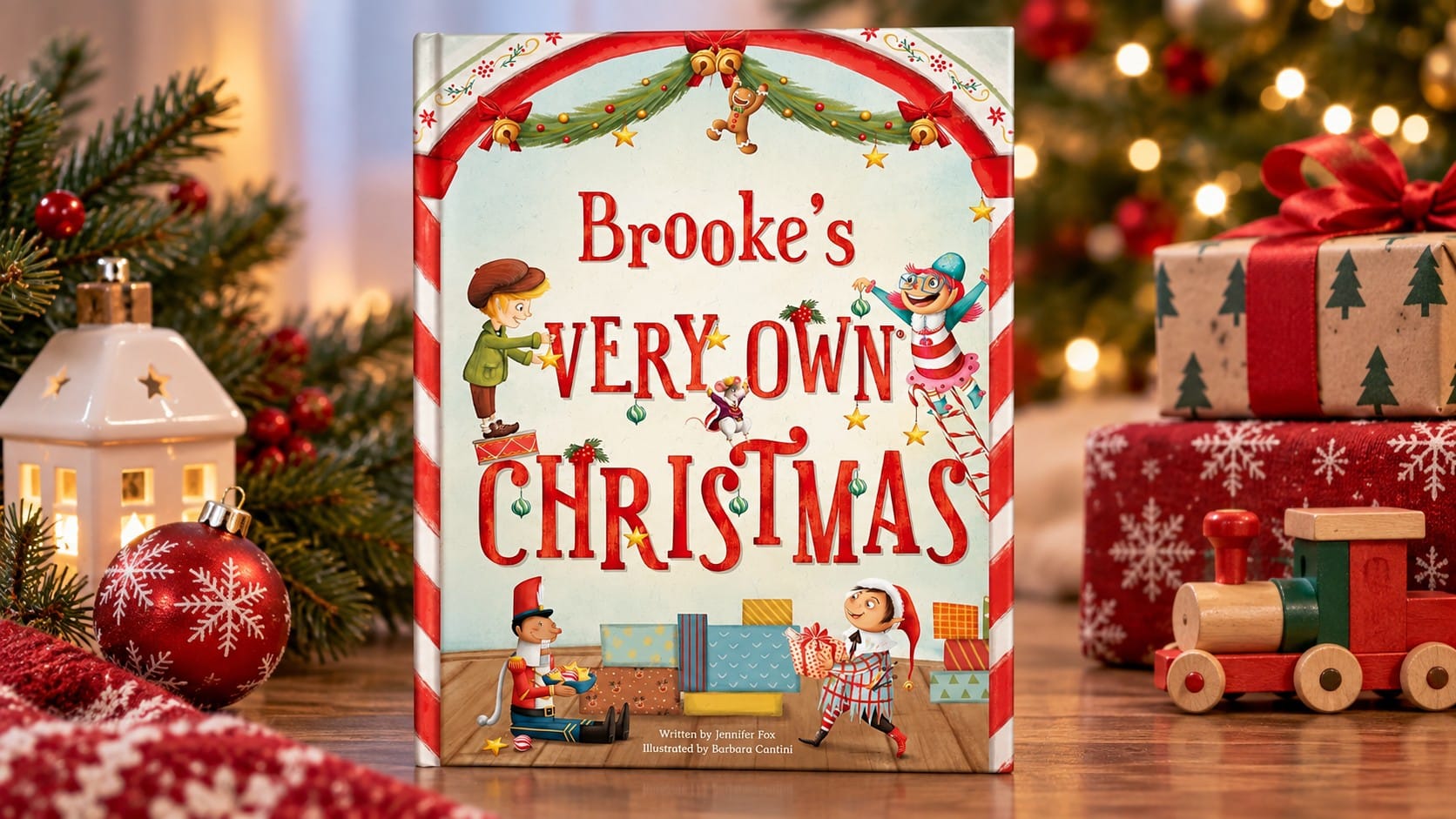 my very own christmas personalized hero