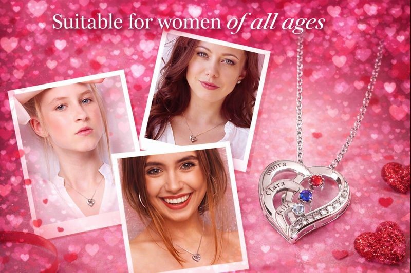 EAE2221 Struggling to Find a Heartfelt Gift That Says "I Love You" Forever? Unlock the Magic of the Best Easycosy Custom Name Necklace!