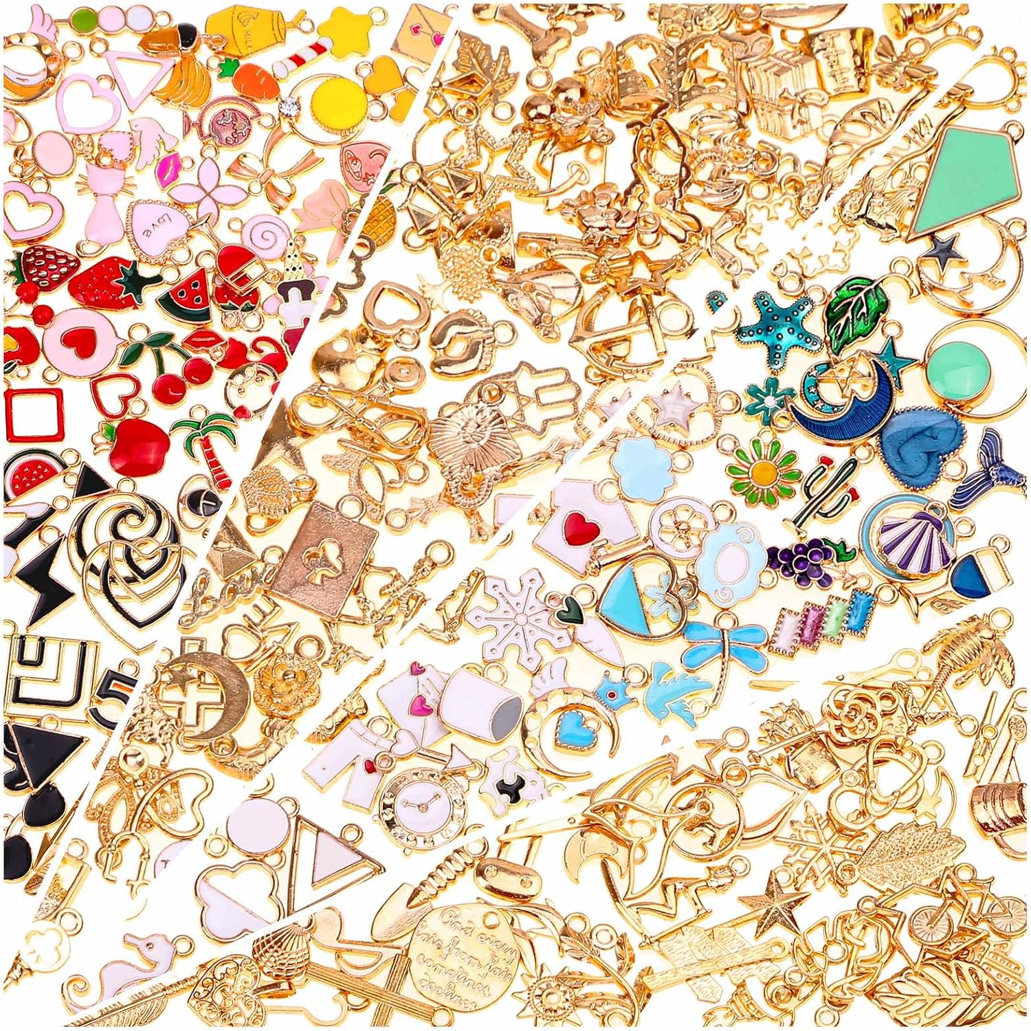 200 piece assorted metal charms for jewelry making 200 piece assorted metal charms for jewelry making