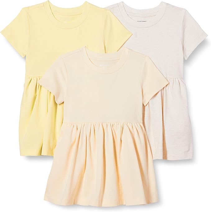girls & toddlers short sleeve jersey dress – soft everyday comfort girls & toddlers short sleeve jersey dress – soft everyday comfort