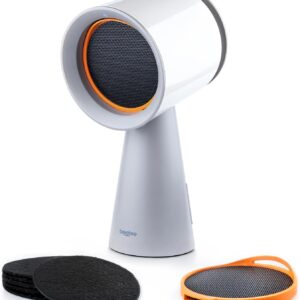 breetee portable range hood 3 speed countertop exhaust fan with 5 layer filter