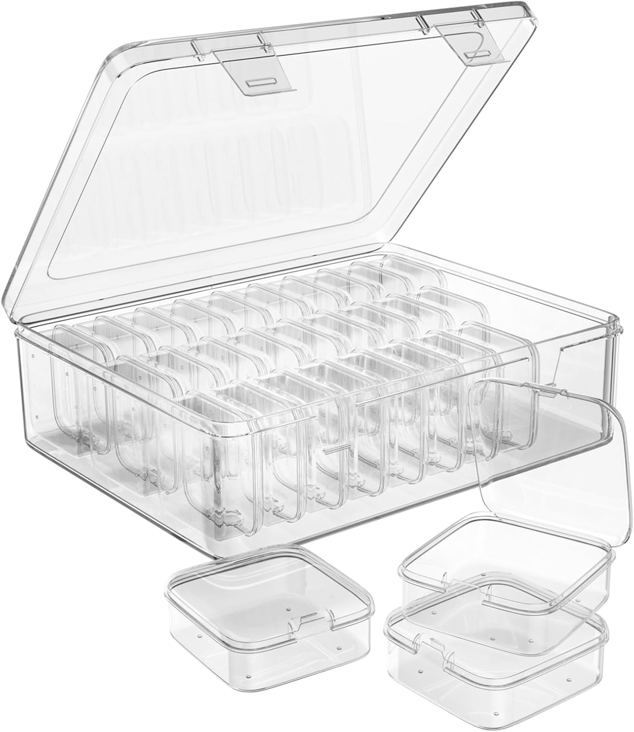 bead organizer box 30 pcs small clear plastic storage containers bead organizer box 30 pcs small clear plastic storage containers