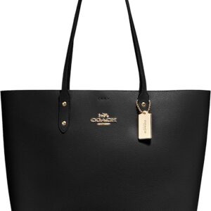 coach town tote – classic everyday luxury