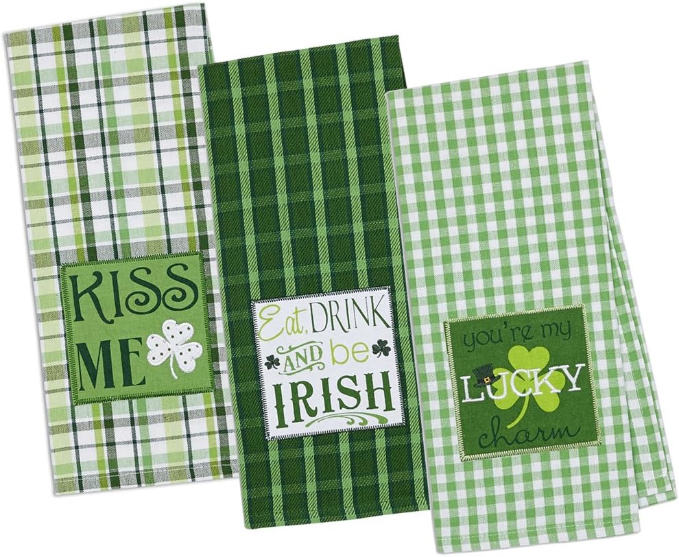 DII Celebrate St. Patrick’s Day Kitchen Collection – St. Patty’s Day Dishtowel Set DII Celebrate St. Patrick’s Day Kitchen Collection – St. Patty’s Day Dishtowel Set