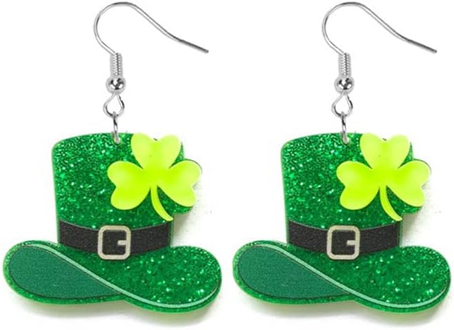 dreuyet st. patrick’s day earrings – cute shamrock & good luck dangle jewelry dreuyet st. patrick’s day earrings – cute shamrock & good luck dangle jewelry