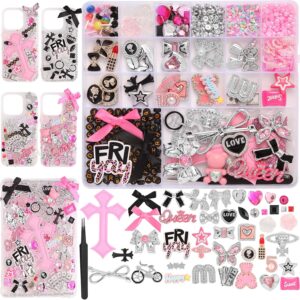 eiiovcnya 2380 piece junk phone case charms kit