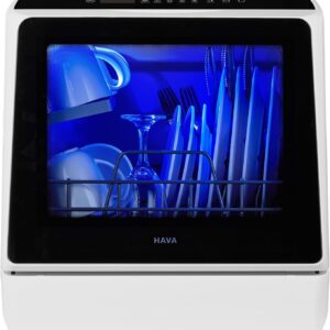 hava countertop dishwasher 6 program portable dishwasher with built in water tank