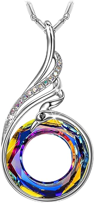 kate lynn “rise from the ashes” phoenix necklace – crystal symbol of luck & renewal kate lynn “rise from the ashes” phoenix necklace – crystal symbol of luck & renewal