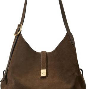 kate spade new york women’s deco large shoulder bag – pebbled leather (timeless taupe)