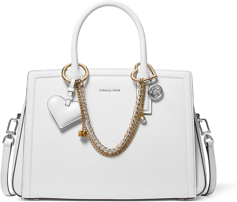 michael kors laila medium satchel – polished everyday elegance michael kors laila medium satchel – polished everyday elegance