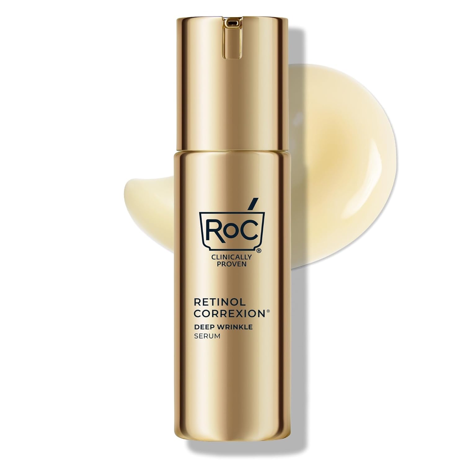 roc retinol correxion® deep wrinkle retinol face serum – anti aging treatment with ascorbic acid (1 oz) roc retinol correxion® deep wrinkle retinol face serum – anti aging treatment with ascorbic acid (1 oz)