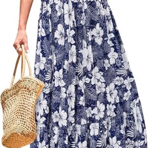 styleword women’s summer 2026 tiered flowy midi dress