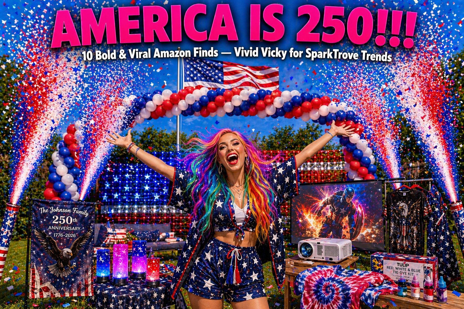 america is 250!!! and these 10 amazon finds