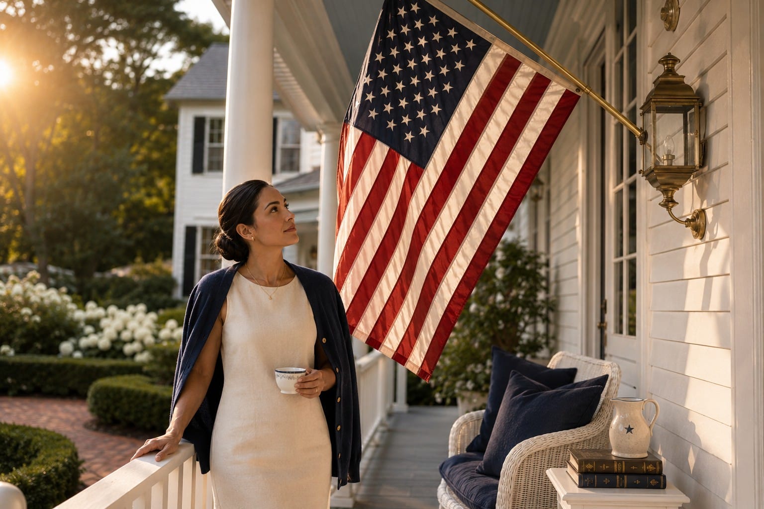 THE ONE PURCHASE THAT QUIETLY SAYS EVERYTHING Chic Nikki considered patriotism made in USA American flag FMAA certified embroidered stars sewn stripes outdoor display 250th Anniversary 2026