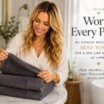 Tens Towels 8-Piece Dark Grey Set Review: The Quiet Everyday Upgrade Tens Towels 8-piece dark grey cotton towel set folded β 2 extra-large bath towels, 2 hand towels, 4 washcloths