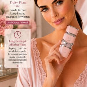Lattafa Yara eau de parfum for women, 3.4 oz. A sweet amber-vanilla gourmand with orchid, tropical fruits, and sandalwood. Long-lasting and affordable.