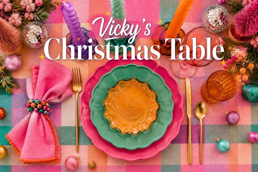 vickys christmas table overhead overlay