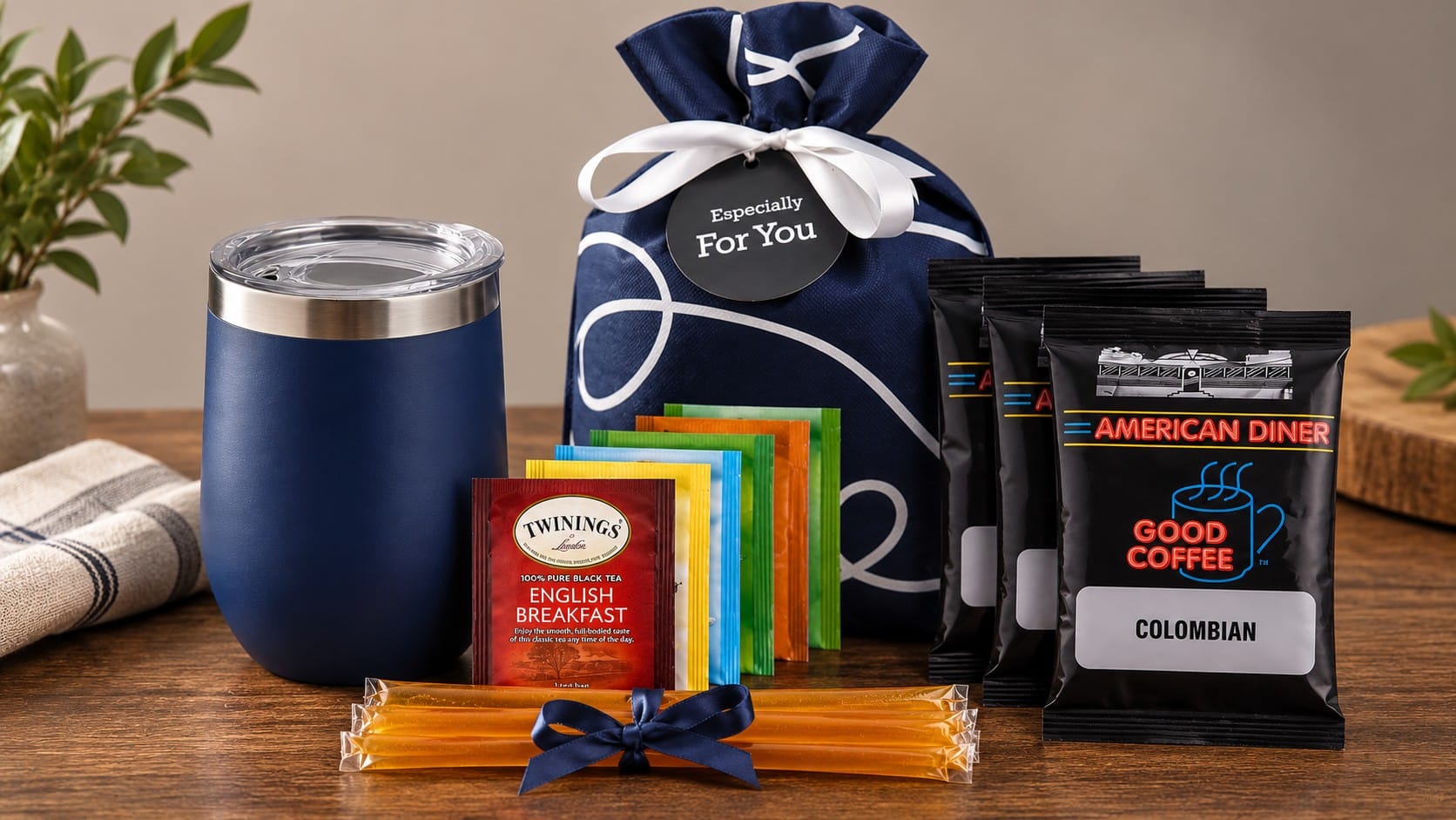 tea and coffee lovers gift set hero