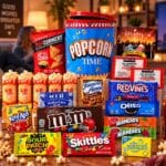 ultimate movie night gift basket snacks hero